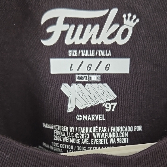 Marvel Black X-Men Graphic Short Sleeve Tee - Picture 2 of 4